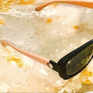 Chanel Beige Acetate Square Frame Sunglasses-5322 Made in Italy Chanel Beige Acetate Square Frame Sunglasses-5322 | Yoogi main image 2